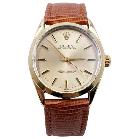 vintage rolex oyster perpetual leather strap|rolex oyster perpetual metal strap.